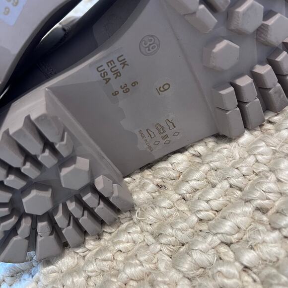 Anna Field Lug Sole Boot Sz 9 - Picture 5 of 9